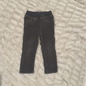 Hanna Andersson grey corduroy pants